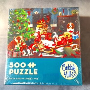 Cobble Hill 500 Piece Holiday Puzzle 🧩. Made in the USA  NWT